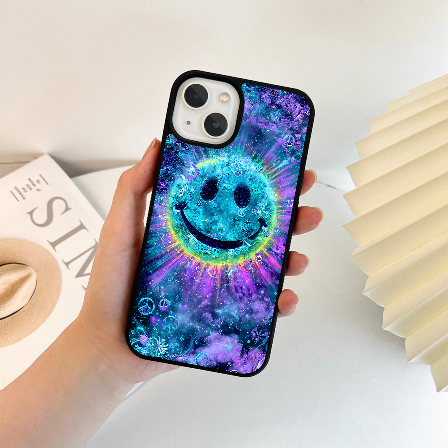 Neon Joy Burst Glass Case