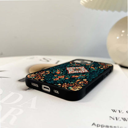 Royal Garden Tapestry  Glass Case