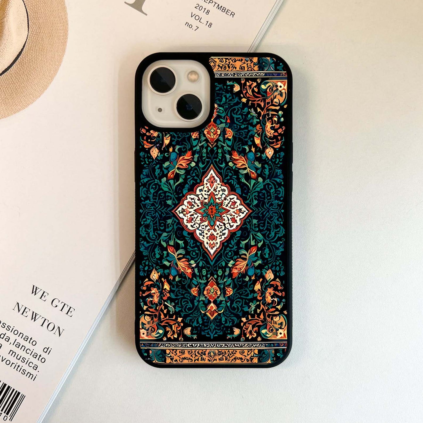 Royal Garden Tapestry  Glass Case