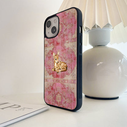 Blush Forest Friend Glass Case