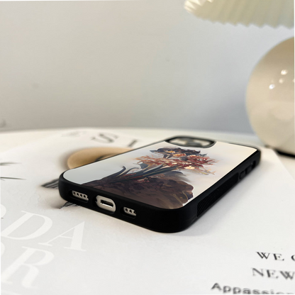 Muted Petal Echo Glass Case