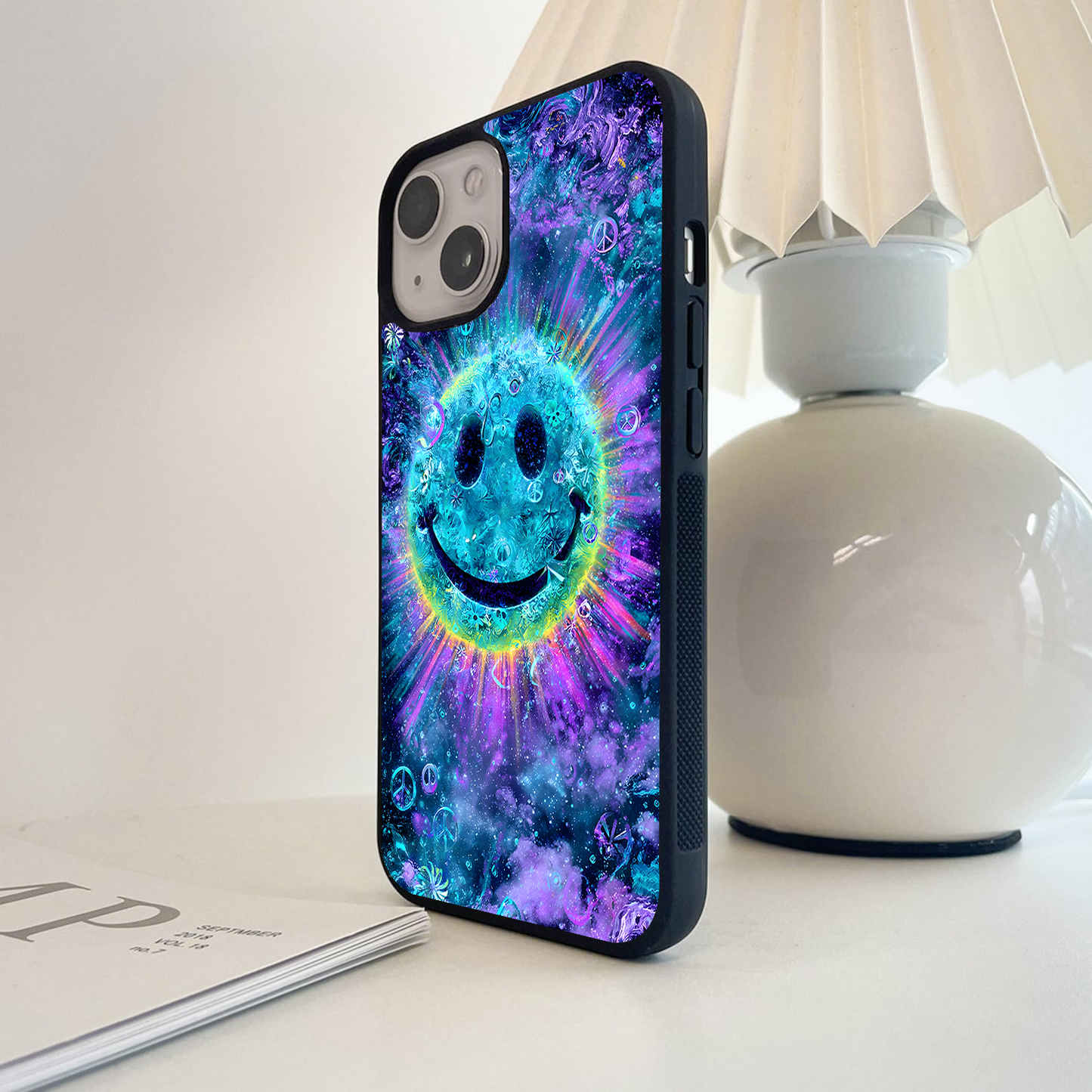 Neon Joy Burst Glass Case