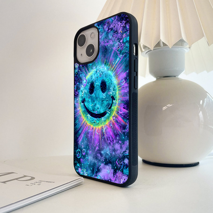 Neon Joy Burst Glass Case