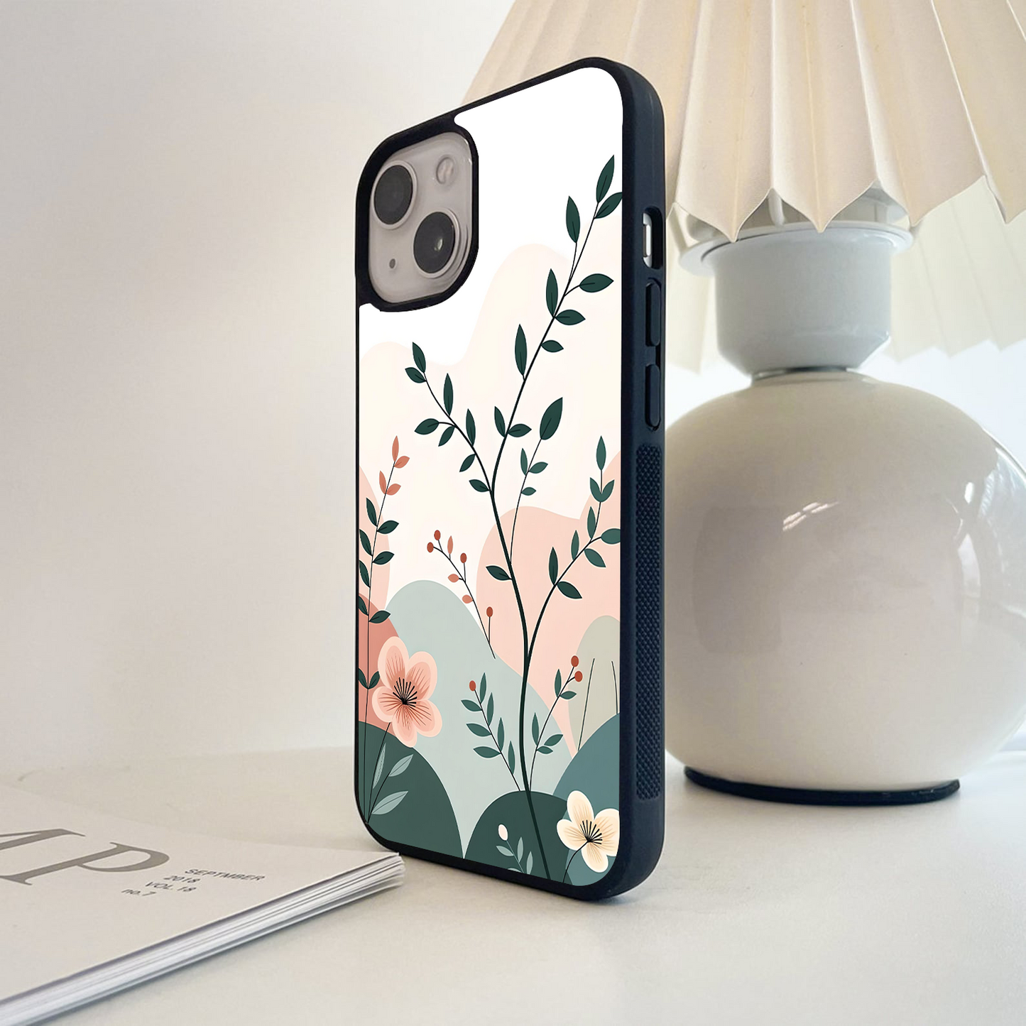 Freely Minimal Pattern Glass Case