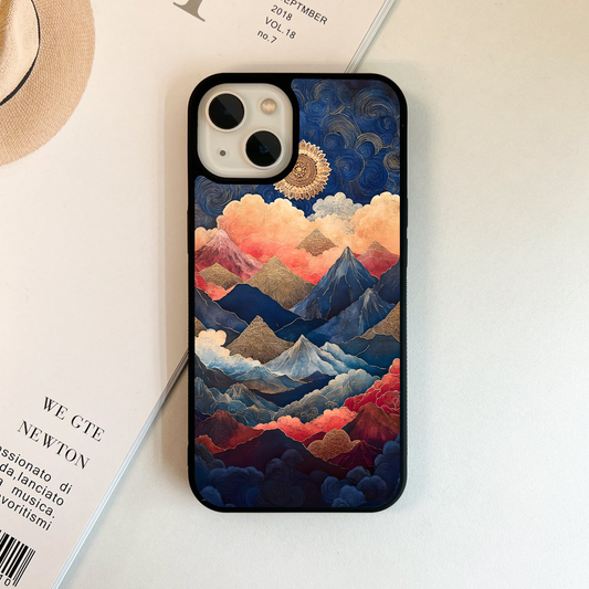 Sunwoven Skies & Stone Glass Case