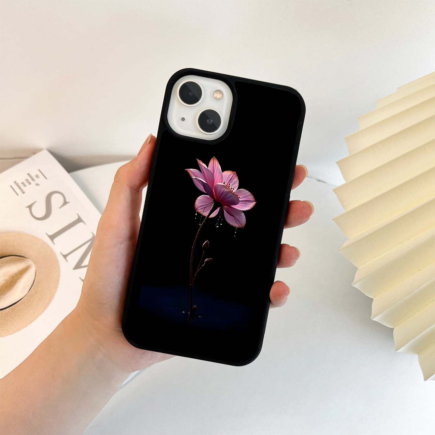 Lotus of Light Glass Case