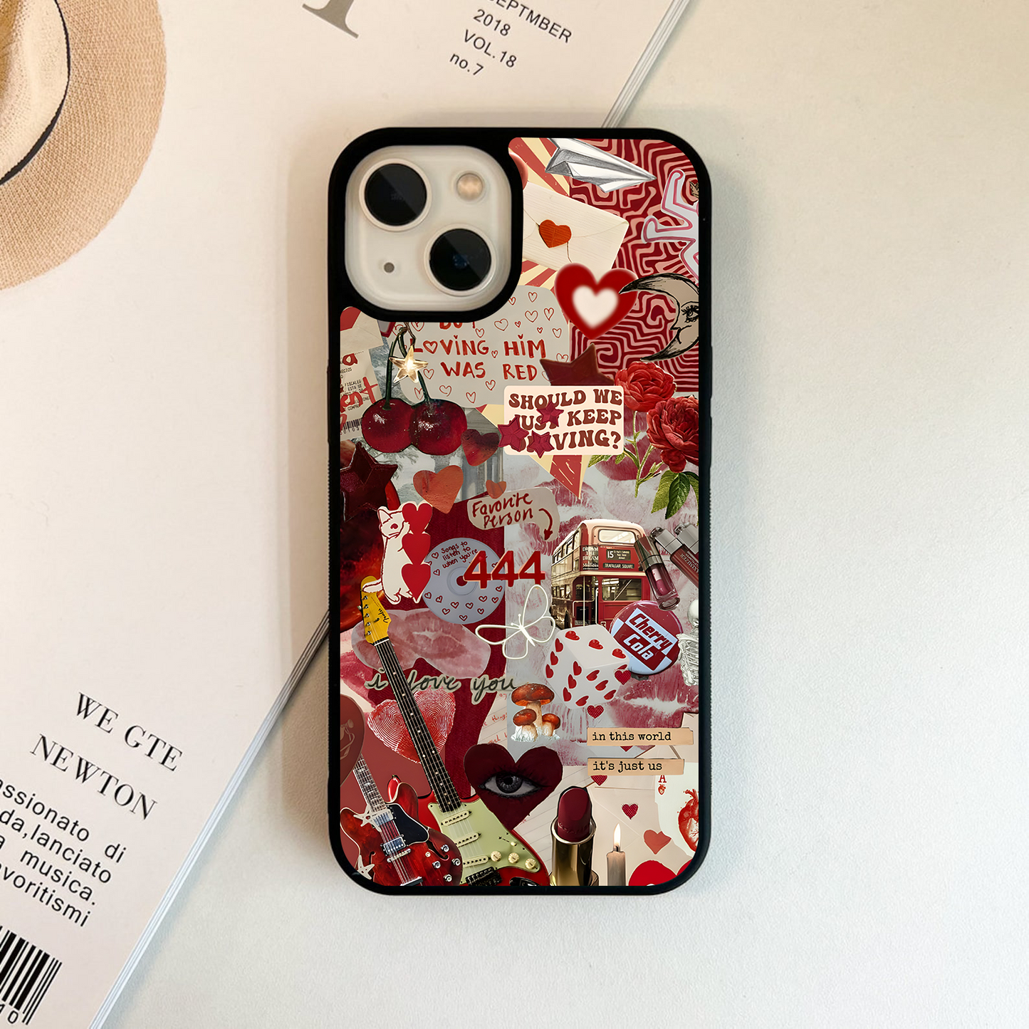 Lover Red Chaos Glass Case