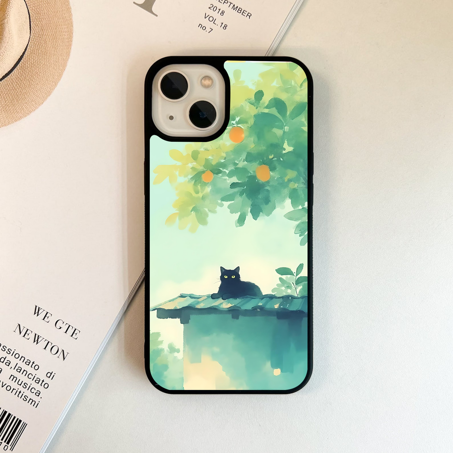 Midday Cat Dreams Glass Case