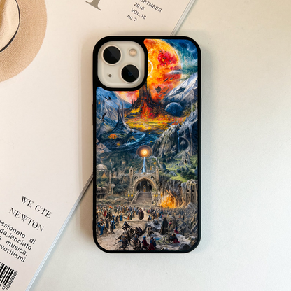 Eternal Flame Kingdom Glass Case