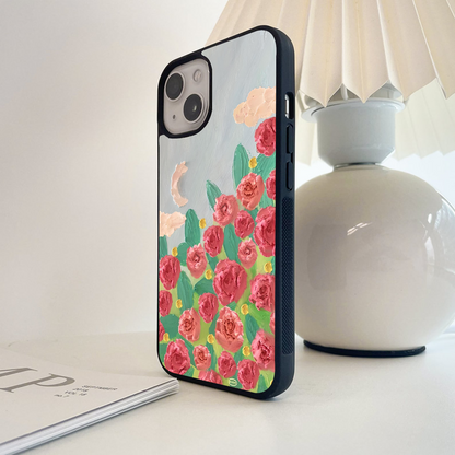 Moon Garden Glory Glass Case