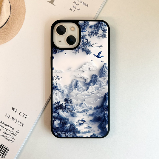 Frozen Bloom Trail Glass Case