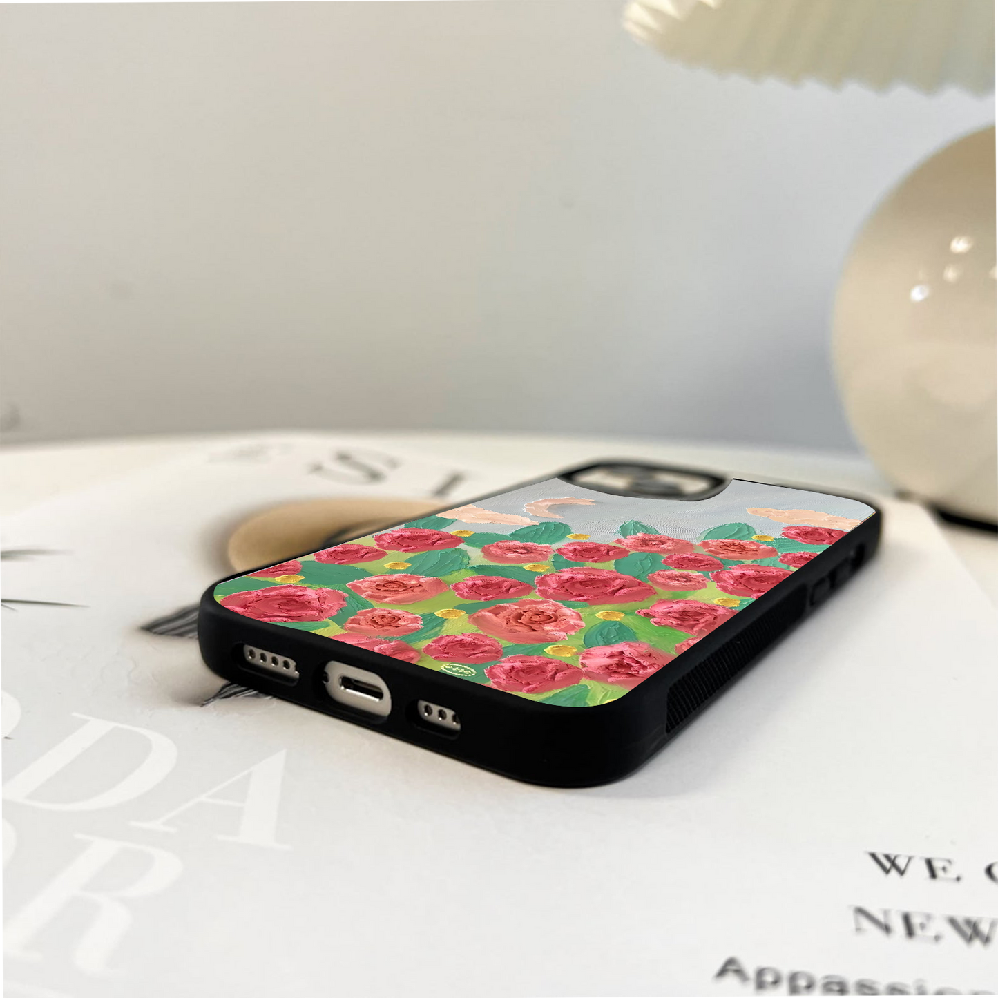 Moon Garden Glory Glass Case