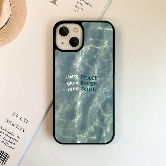 River Soul Peace Glass Case