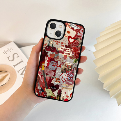 Lover Red Chaos Glass Case