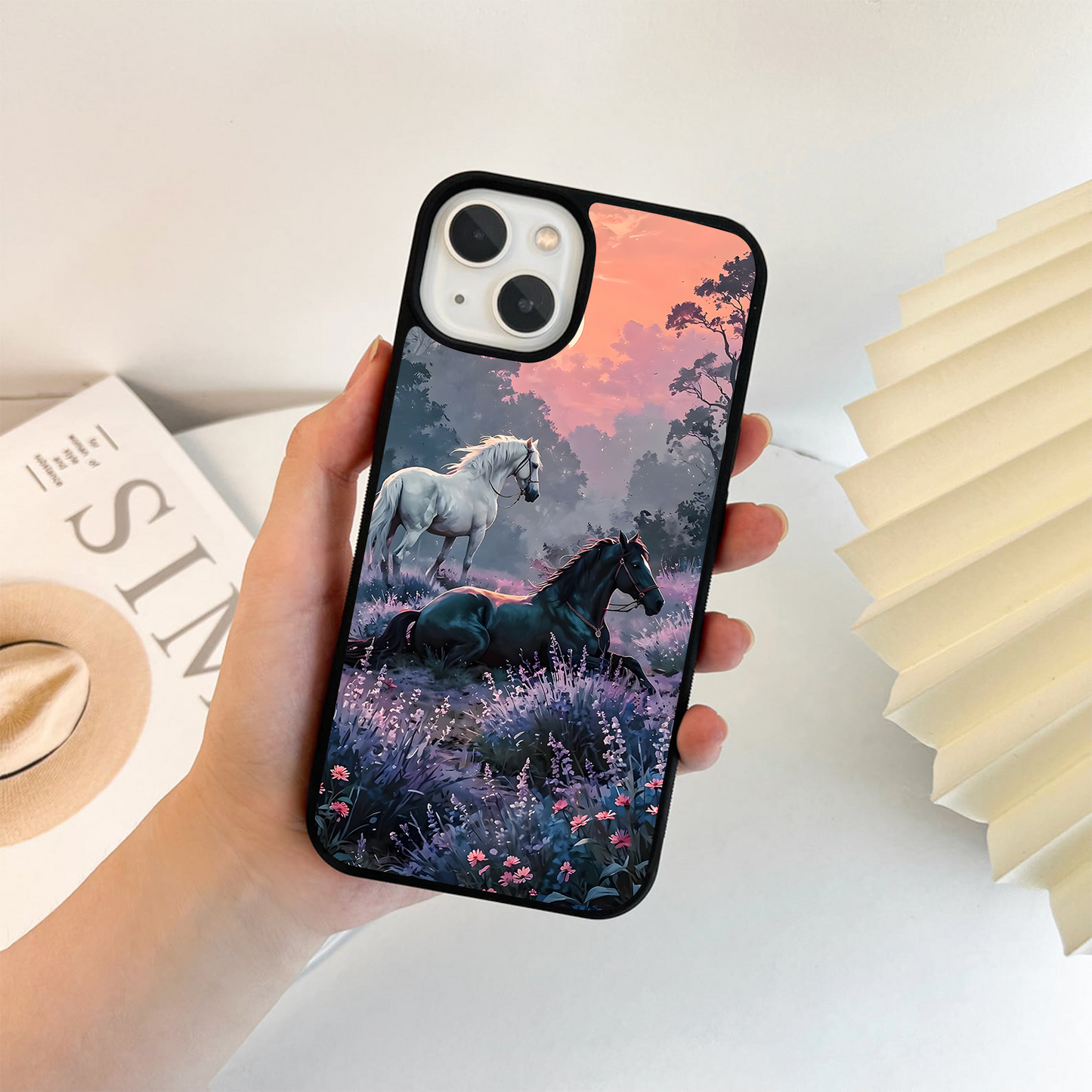 Dusklit Equine Glass Case