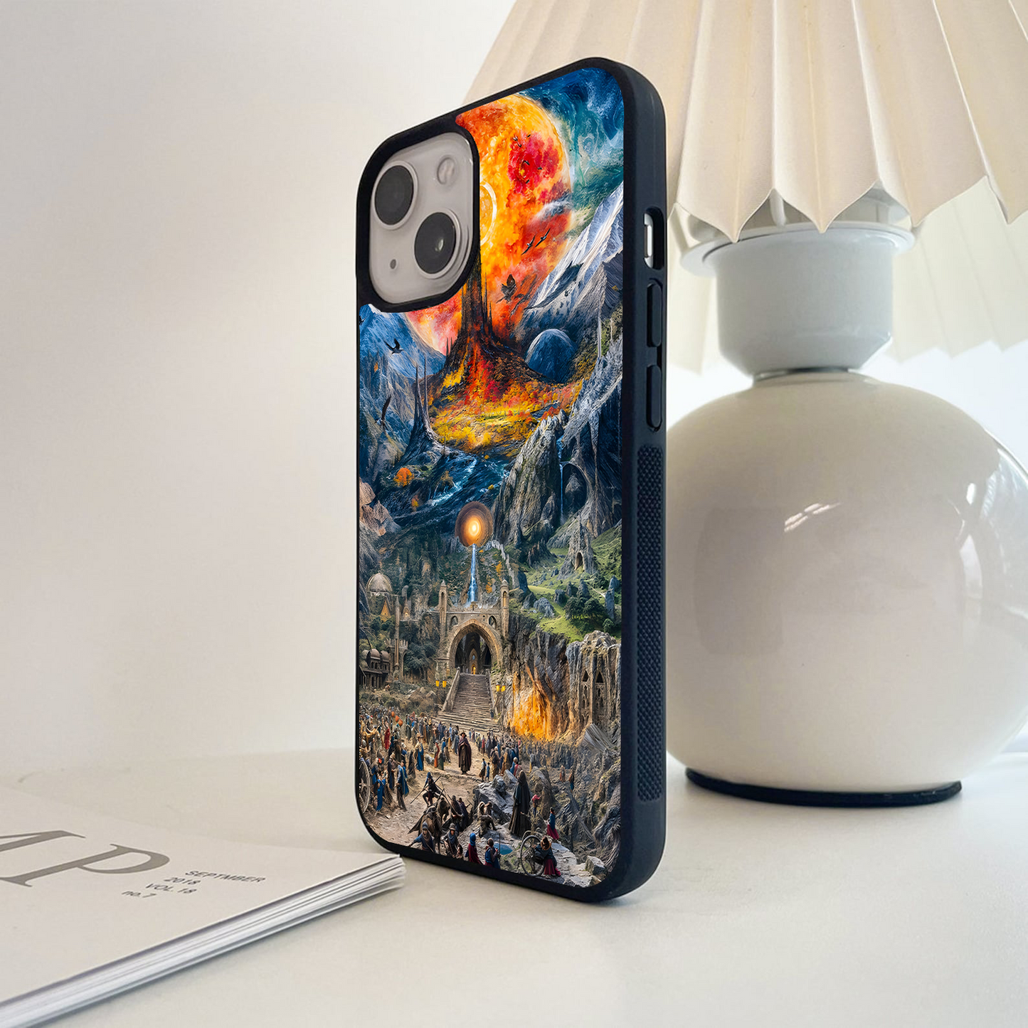 Eternal Flame Kingdom Glass Case