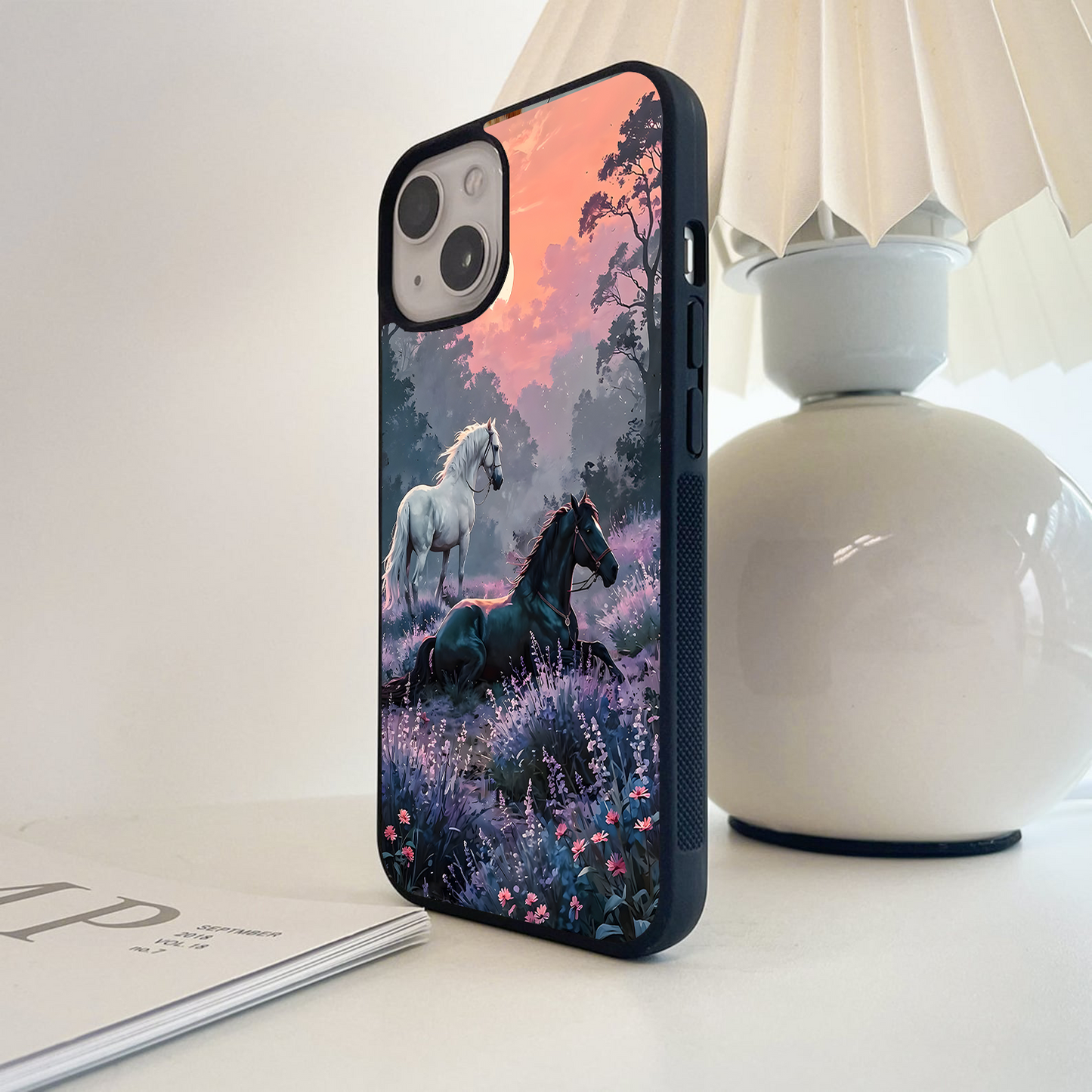 Dusklit Equine Glass Case