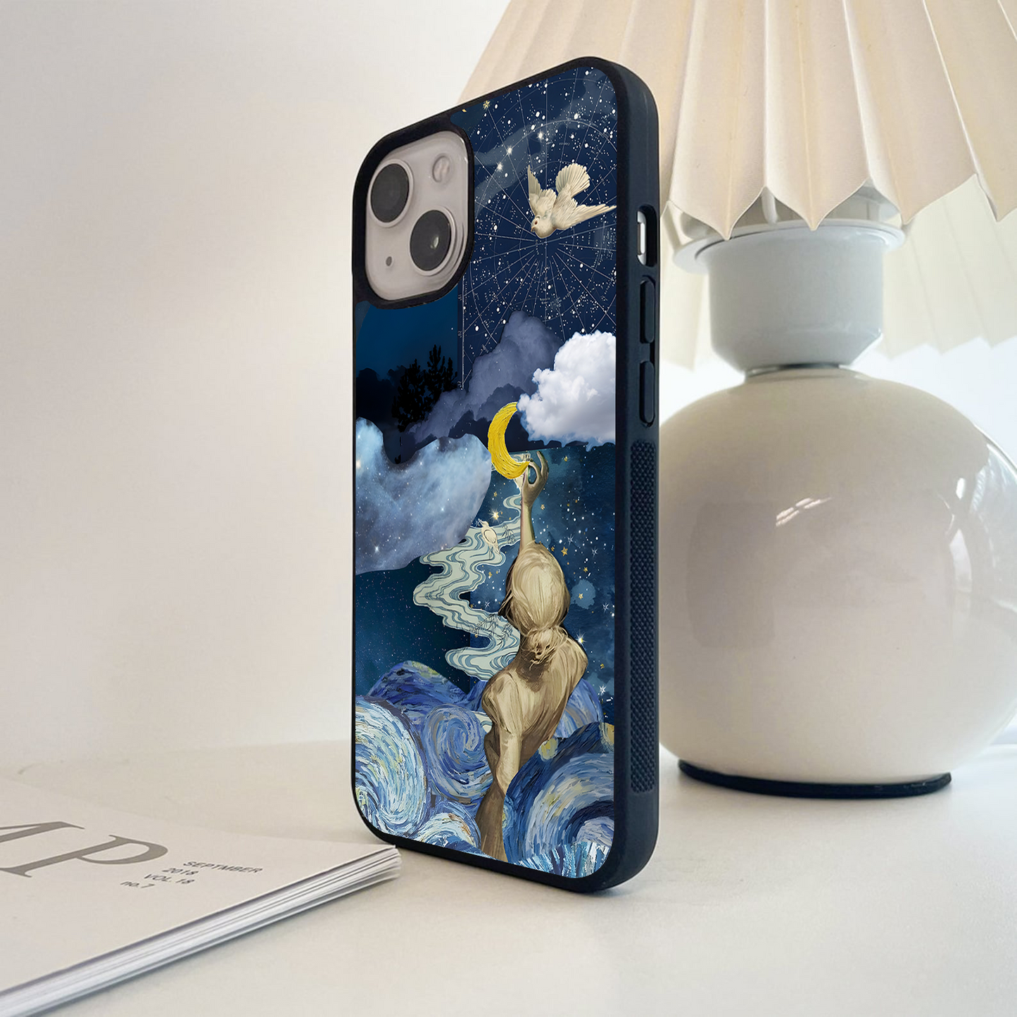 Moonlit Dream Reach Glass Case