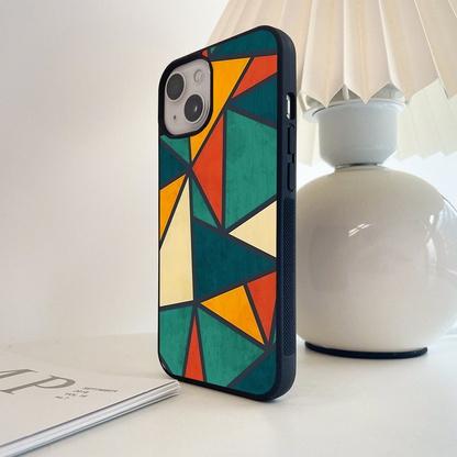 Geo Pop Puzzle Glass Case