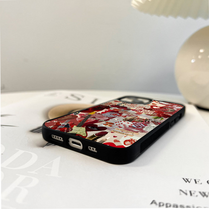 Lover Red Chaos Glass Case