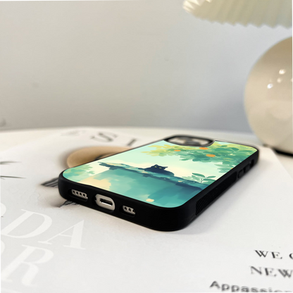 Midday Cat Dreams Glass Case