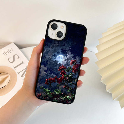 Magical Enchanting Moon Glass Case