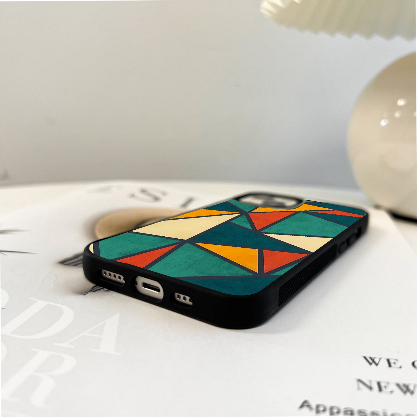 Geo Pop Puzzle Glass Case