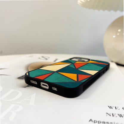 Geo Pop Puzzle Glass Case