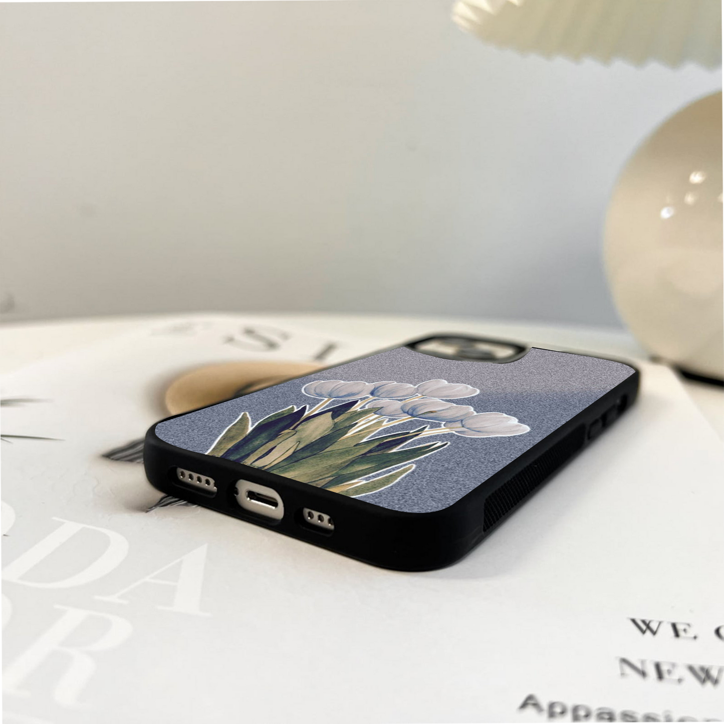 Frosted Bloom Grace Glass Case