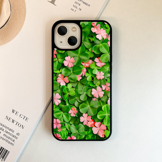 Lucky Bloom Charm Glass Case