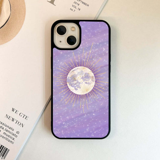 Lavender Cosmic Glow Glass Case