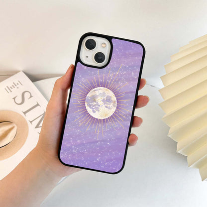 Lavender Cosmic Glow Glass Case