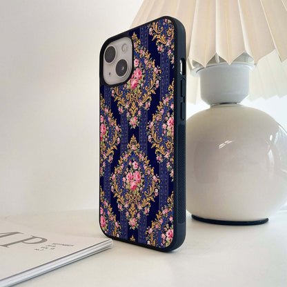 Royal Rose Medley Glass Case