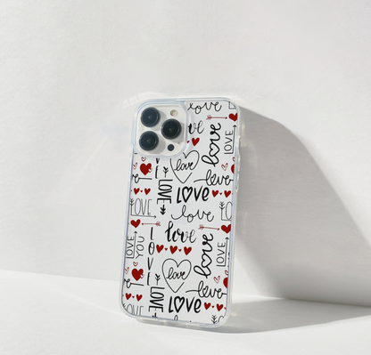 Aesthetic Love Words Silicon Cover