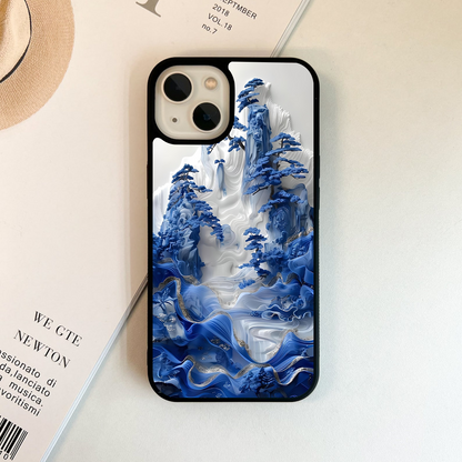 Ice Slope Calm Glass Case