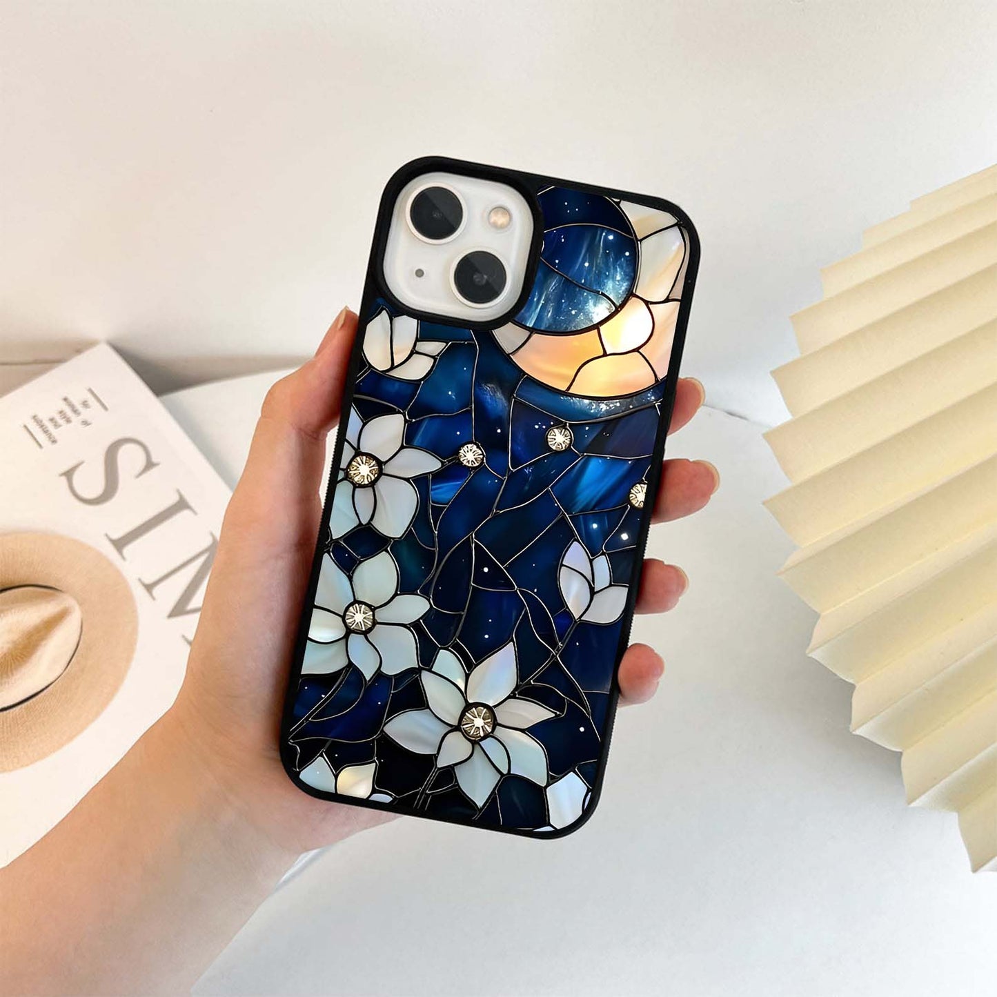 Lunar Bloom Glass Case