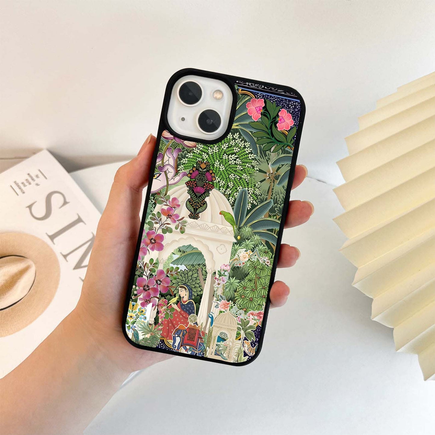 Lotus Garden Serenity Glass Case