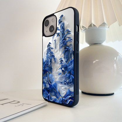 Ice Slope Calm Glass Case