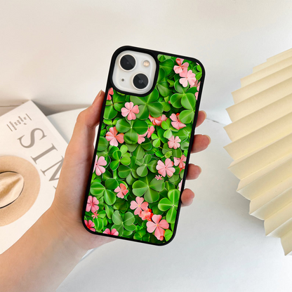 Lucky Bloom Charm Glass Case