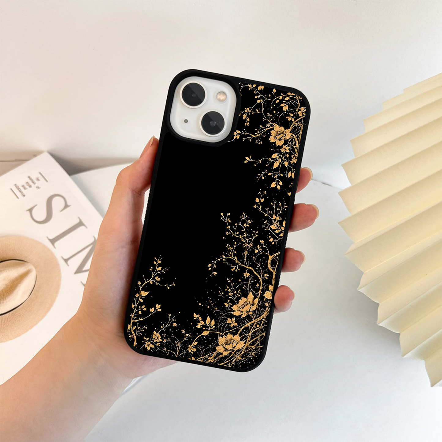 Golden Fantasy Nihonga Glass Case