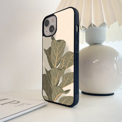 Earthy Calm Frame Glass Case