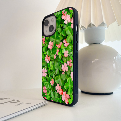 Lucky Bloom Charm Glass Case