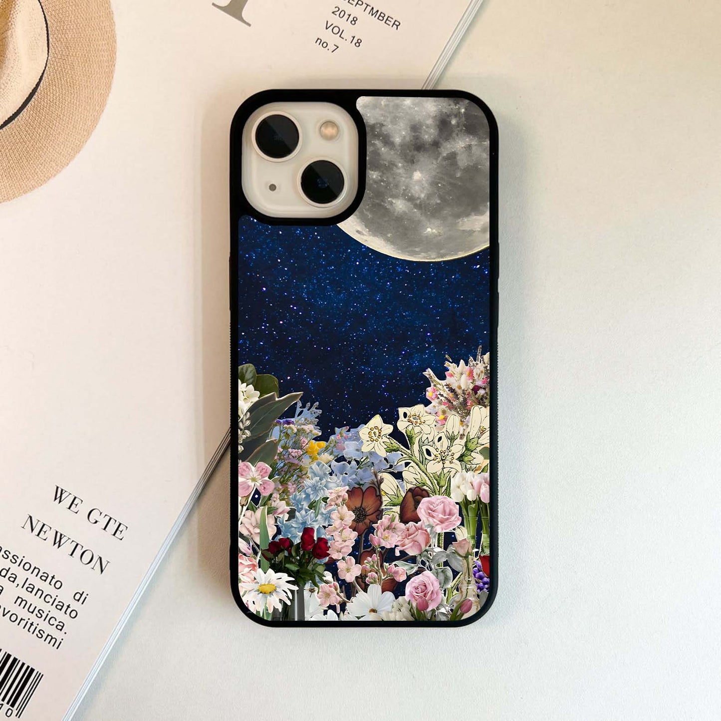 Lunar Blossom Moon Glass Case
