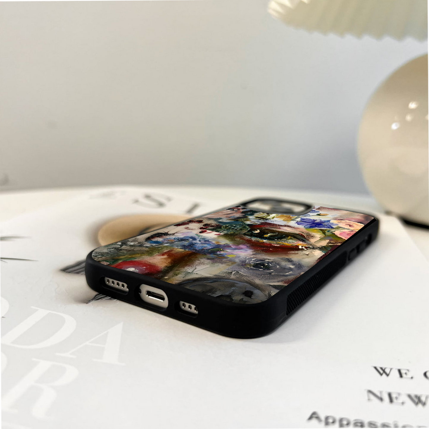 Painted Memories Bloom Glass Case