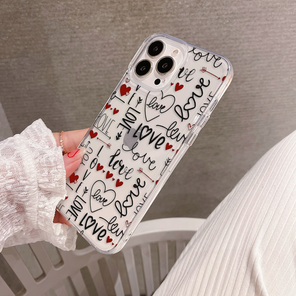 Aesthetic Love Words Silicon Cover