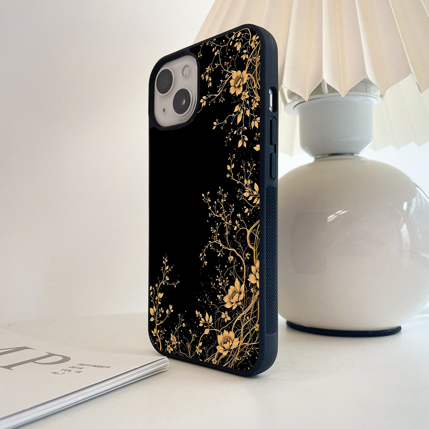 Golden Fantasy Nihonga Glass Case