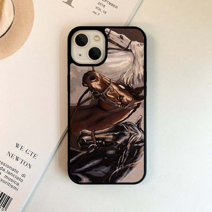 Wild Trio Gallop Glass Case