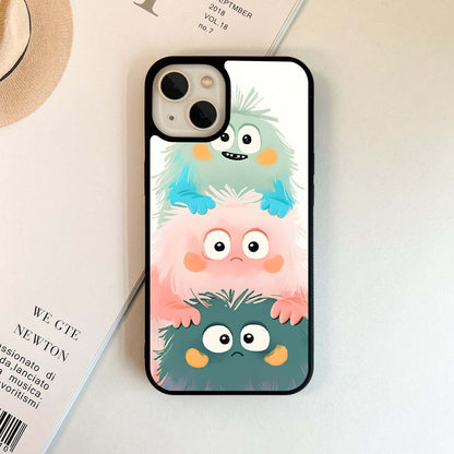 Stacked Fluff Glass Case