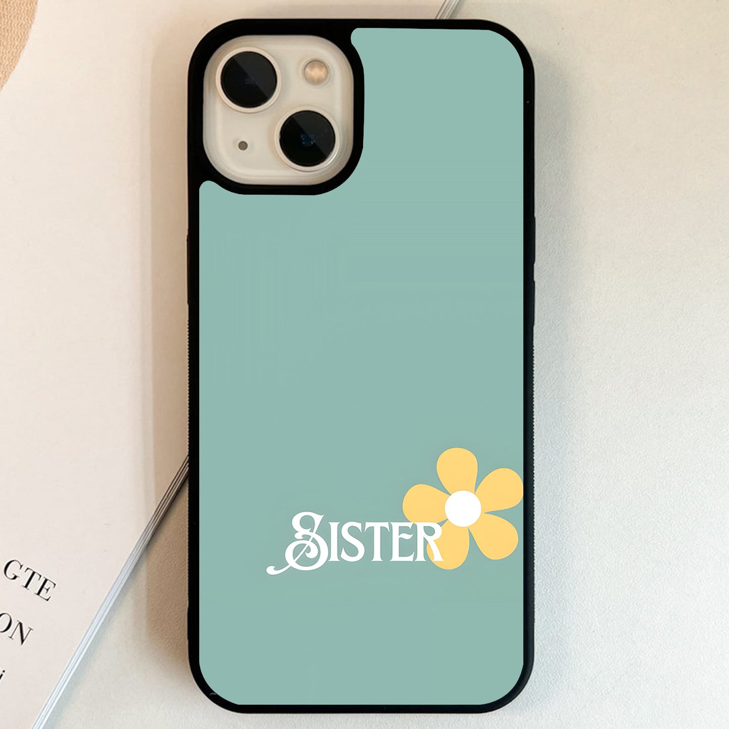 Blooming Sister Love Glass Case