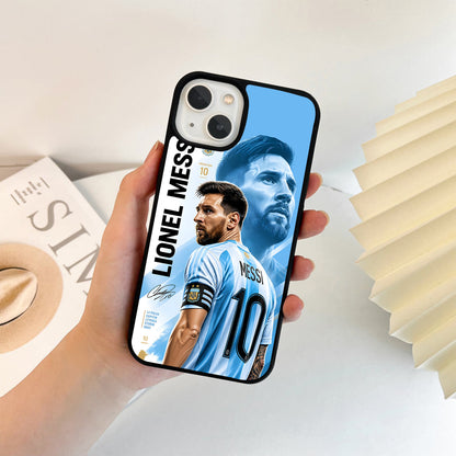 Lionel Messi Argentina Legend Glass Case